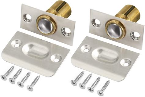 kitchen cabinet door catch spring steel|Amazon.com: Spring Loaded Cabinet Latch.